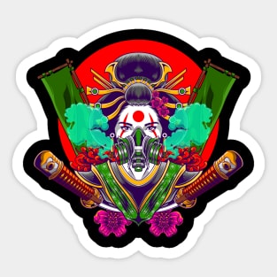 Geisha Gril 1.5 | Japanese Style Sticker